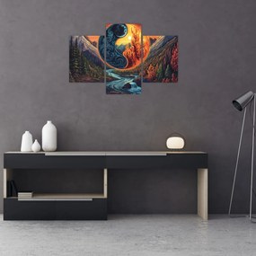 Kép - Elemi erők (90x60 cm)