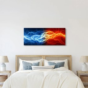 Az elektromos feszültség képe (120x50 cm)