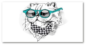 Akrilkép Cat szemüveg oah-121703839