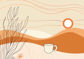 Poszter 84x59,5cm Reggeli idő