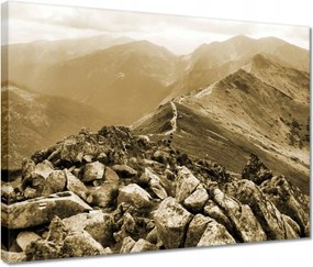 Vászonkép 40x30 Tátra Lengyel hegyek Kilátás