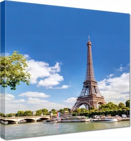 Vászonkép 90x90 Eiffel-torony