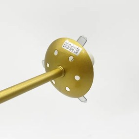 Brilagi - Felületre szerelhető csillár MALIVA 4xE14/15W/230V arany/fehér