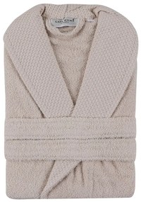 Bézs pamut fürdőköpeny M Cappa – Foutastic