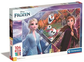 Disney Jégvarázs Winter Magic 104 db-os maxi puzzle Clementoni
