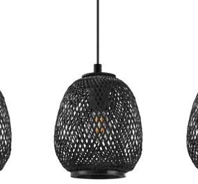 Eglo 43266 - Csillár zsinóron DEMBLEBY 1 3xE27/40W/230V