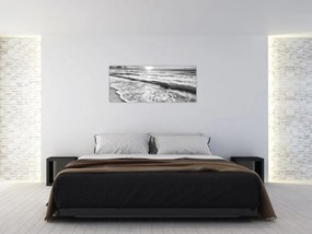 Kép - Naplemente a tengerparton (120x50 cm)