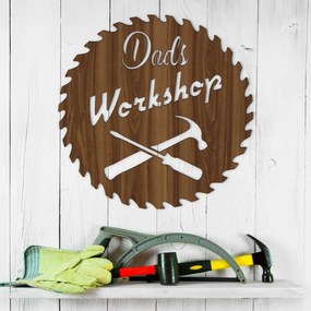 Fa falikép a garázsba - Dads Workshop