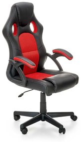 BERKEL irodai szék, szín: fekete/piros
