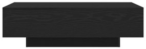 Kávézóasztal Fekete Tölgy 100x30x36,5 cm Mérnöki Fa