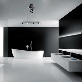 LED Spotlámpa TUNE 4xGU10/4,8W/230V fekete