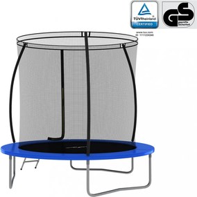 kerek trambulinszett 244 x 55 cm 100 kg