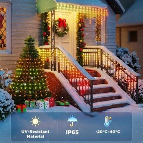 Govee - LED RGBIC Kültéri lánc Intelligens jégcsapok 10m Wi-Fi Matter IP65