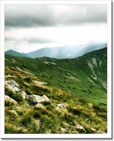 Poszterek keretben 40x50 Tátra csúcs