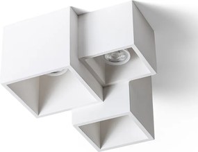 RENDL JACK III stropní sádrová 230V LED GU10 3x5W