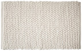 Fehér fürdőszobai kilépő 50x80 cm Aspen Bobble – Bianca
