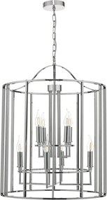 Dar lighting klasszikus vintage függeszték myka csiszolt króm darmyk0850