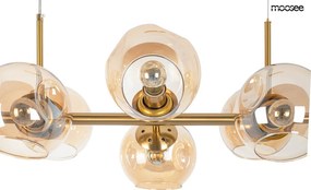 King Home MOOSEE ROMEO GOLD MSE010100171 Függőlámpa 8x40W/E27 IP20