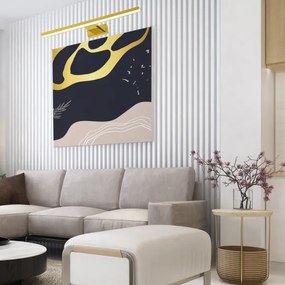 LED Képvilágítás PINTO LED/12W/230V arany