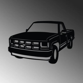 Chevrolet fém fali dekoráció, 60×39 cm