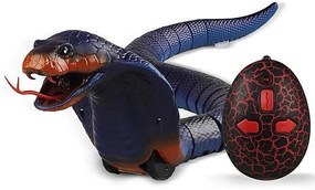 RC Élethű Távirányítós Naja Cobra Nagy Hatótávolságú, Tölthető Akkus Kobra Kígyó játék