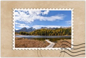 Poszterek 120x80 Tájkép Fa híd