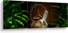 Kép spa dolgokról (órával) (90x30 cm)