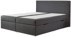 Kontinentális ágy BOXSPRING HARRY BX2160 180x200 cm - antracit