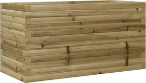 vidaXL impregnált fenyőfa kerti virágláda 90x40x46 cm