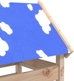 Játék Torny Barna 52.5 x 85 x 239 cm Tömör fenyőfa