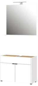 Fehér fürdőszobai bútor szett Forano – Germania