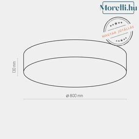 Mennyezeti Lámpa Fekete RONDO TK LIGHTING 4409