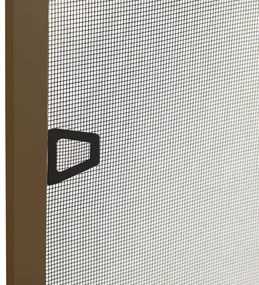 barna ablakszúnyogháló 80x100 cm