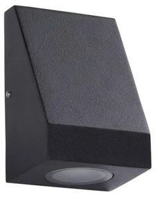 Searchlight 2041-1BK - LED Kültéri fali lámpa DOOR LED/7W/230V IP44