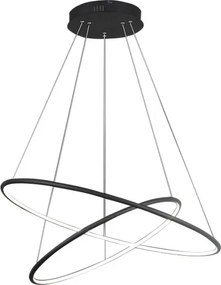 Milagro ORION BLACK ML508 Függőlámpa 2x53W/LED 3710LM