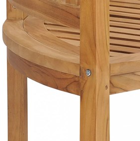 tömör tíkfa banán alakú pad 180 cm