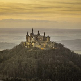 Poszter 50x50cm Hohenzollern kastély, Assaf Frank