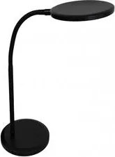 Asztali lámpa, LED, 8,3 W, forgatható, ALBA, fekete (VLEDMOOVN)