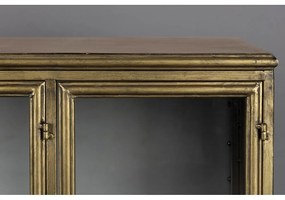 Aranyszínű fém tálalószekrény 100x80x38,5 cm Gertlush – Dutchbone