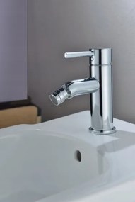 Bidé Csaptelep Automata Dugóval, Króm