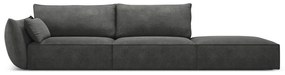 Szürke heverő (bal oldali) Vanda – Mazzini Sofas