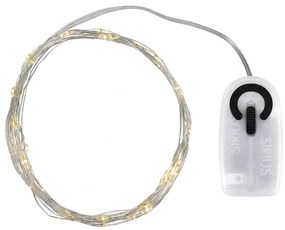 Fényfüzér, izzók száma 40 db-os hosszúság 390 cm Knirke – Sirius