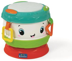 Színes Smiley készségfejlesztő dob fénnyel és hanggal Clementoni