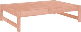 vidaXL tömör duglászfenyő kerti lábzsámoly párnával 120x80 cm