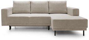 Sarokkanapé Rodriguez mini (J) (sötét bézs + fekete). 1099142