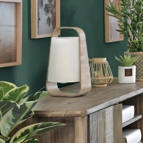 Atmosphera - Asztali lámpa REX 1xE14/40W/230V bambusz