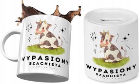 Sakkozónak Bögre Ajándék persely szett fényképes nyomtatással