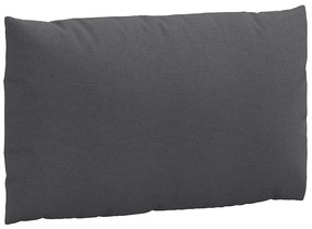 2 db melange antracitszürke szövet raklappárna