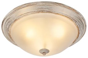 Brilagi - Mennyezeti lámpa CLASSIC 3xE27/60W/230V krémes/patinás