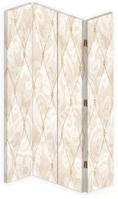 Gario Paraván Serene bézs Méret: 145 x 170 cm, Kivitelezés: Forgó paraván 360°